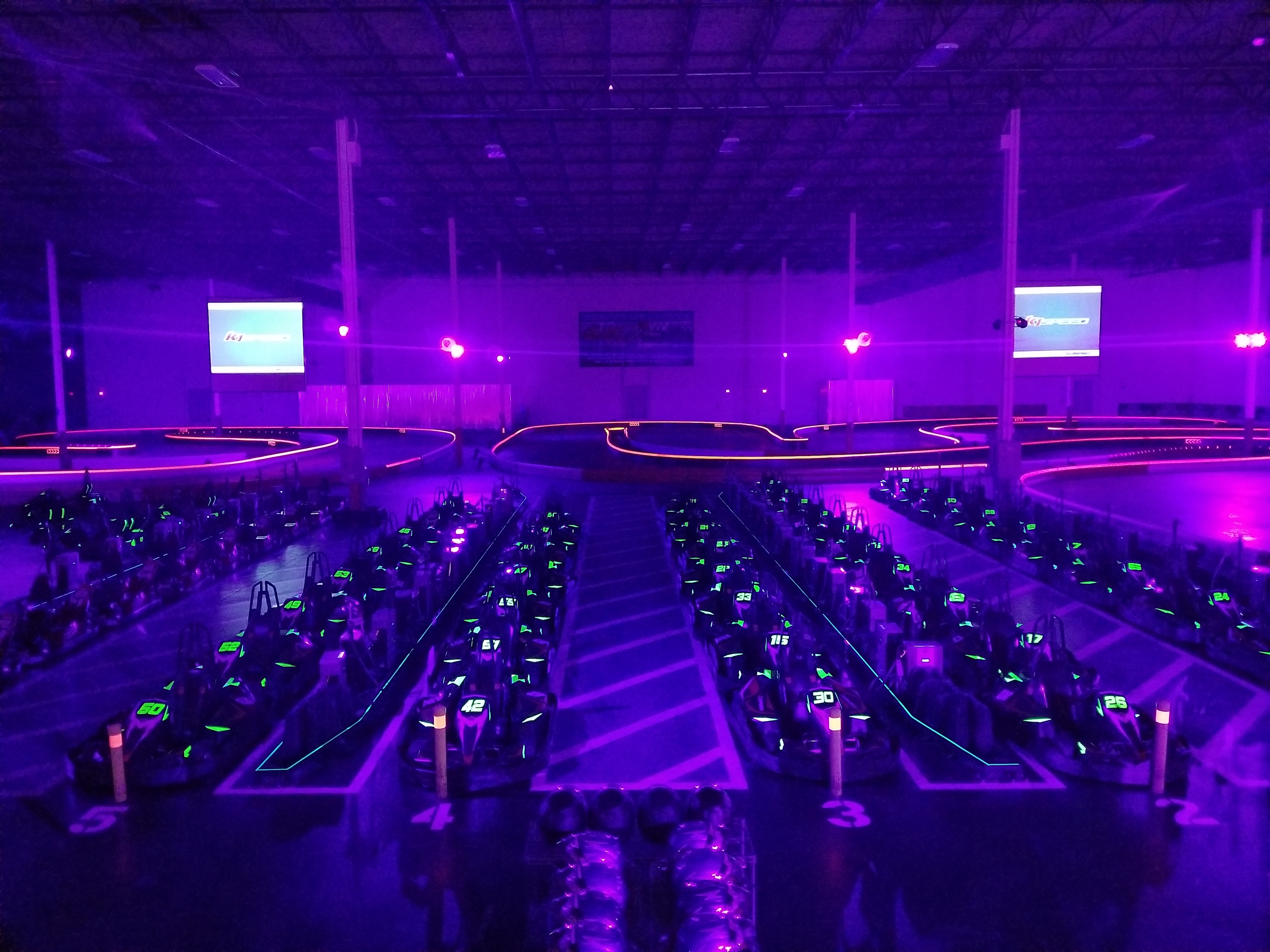 Example of GLO-Karting at K1 Speed