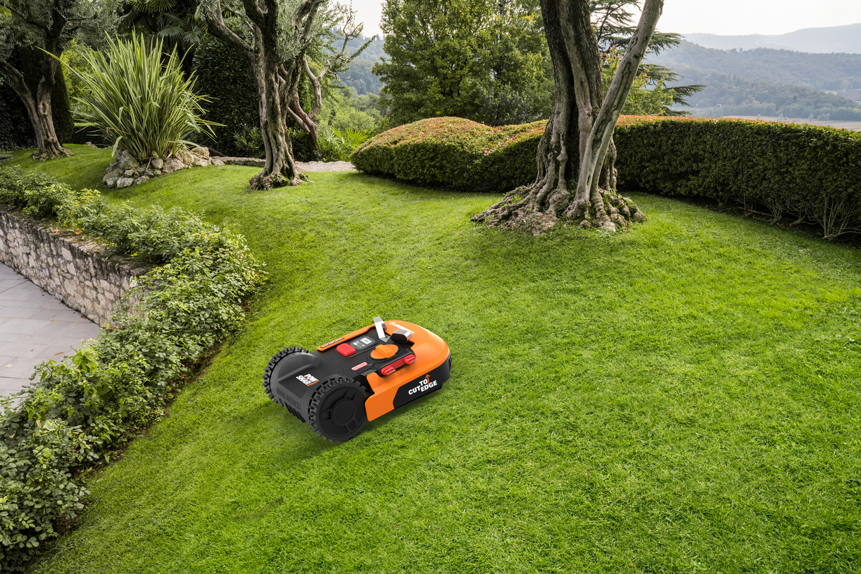 WORX Landroid M navigates the lawn
