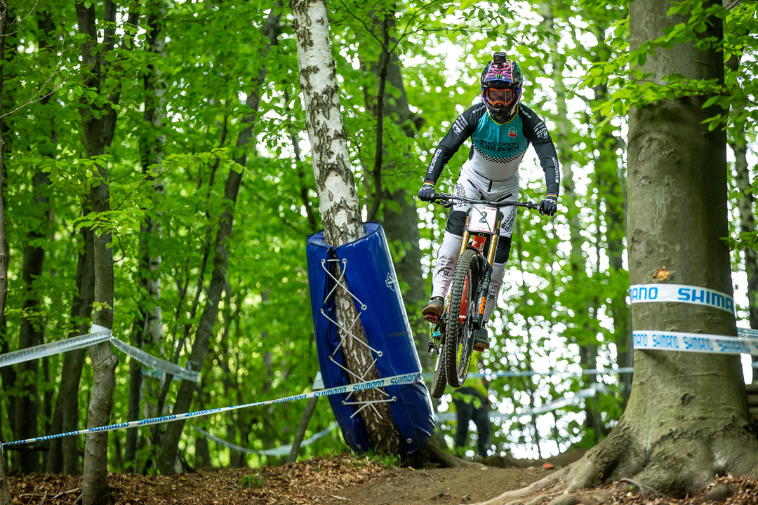 Monster Energy's Danny Hart Takes Second Place at the First World Cup of the 2019 Downhill Mountain Bike Season in Maribor, Slovenia