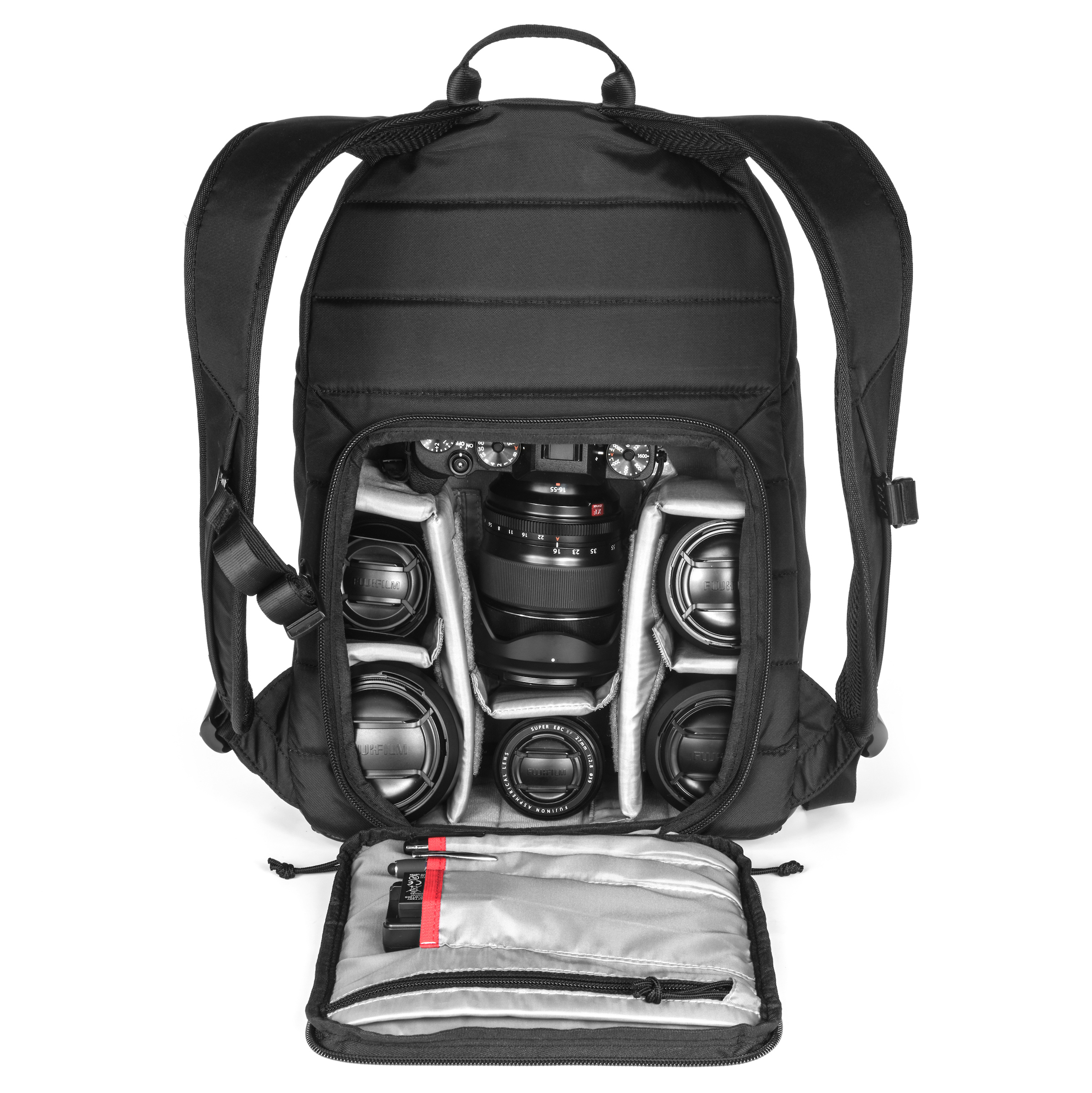 Rear Compartment of the Runyon backpack