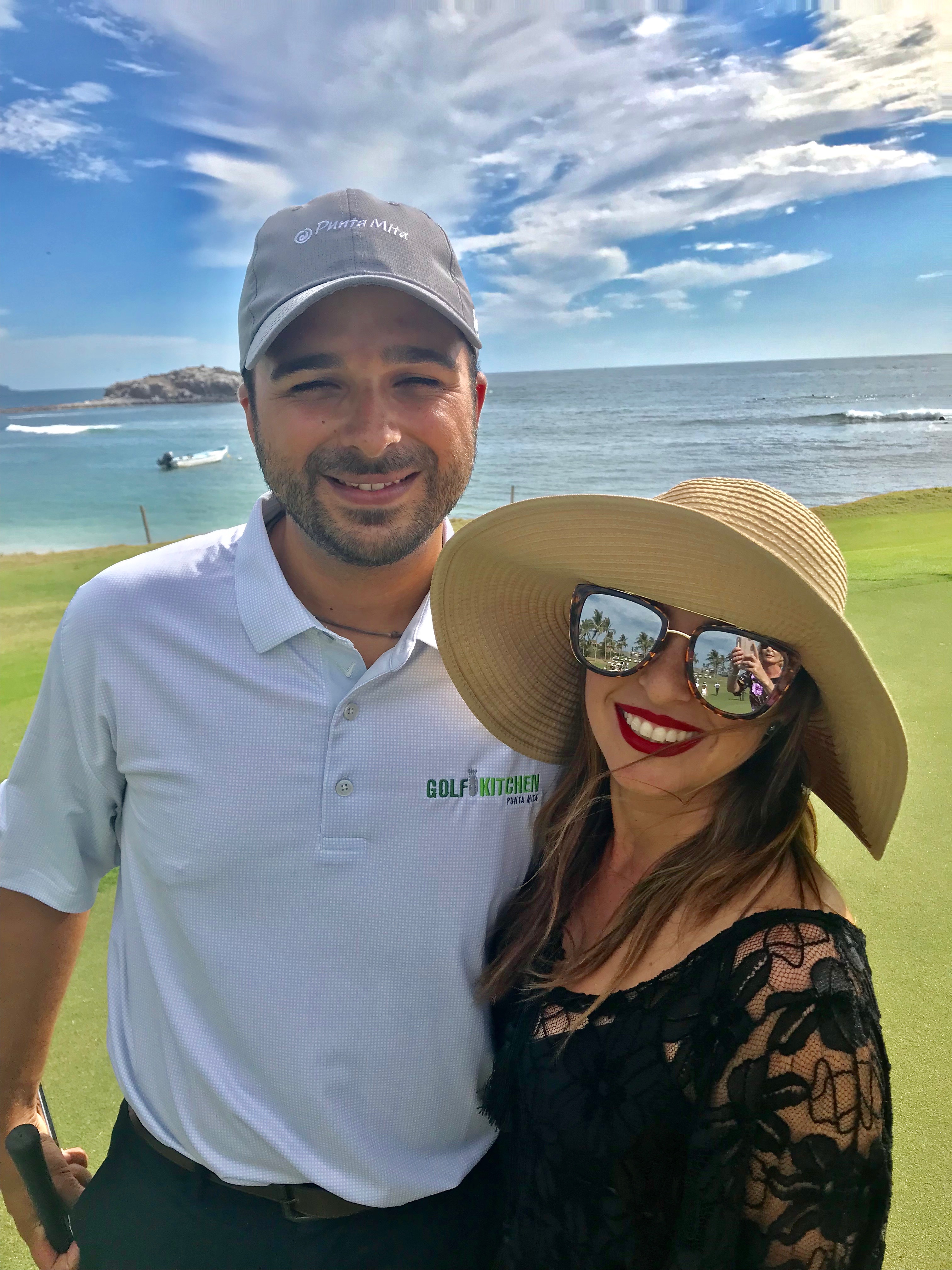 Winner of the Chef's Cup, Jose Carles Fabregas, of Downtown Boquerón, Puerto Rico with his lovely wife Magda Toro