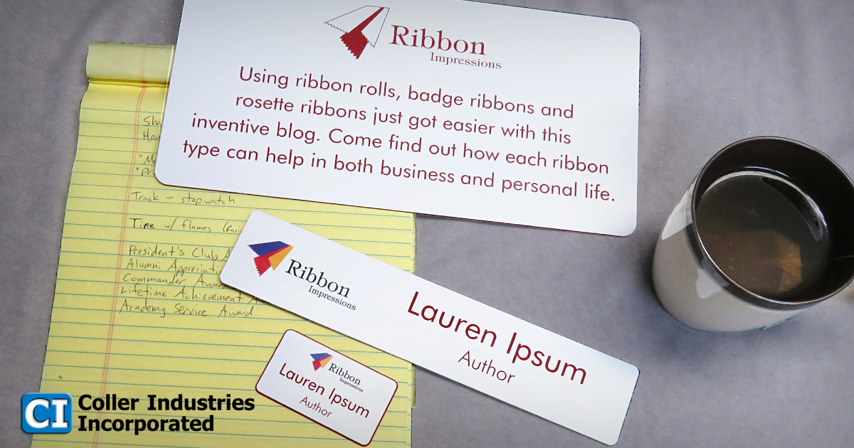 Ribbon Impressions by Coller Industries Incorporated