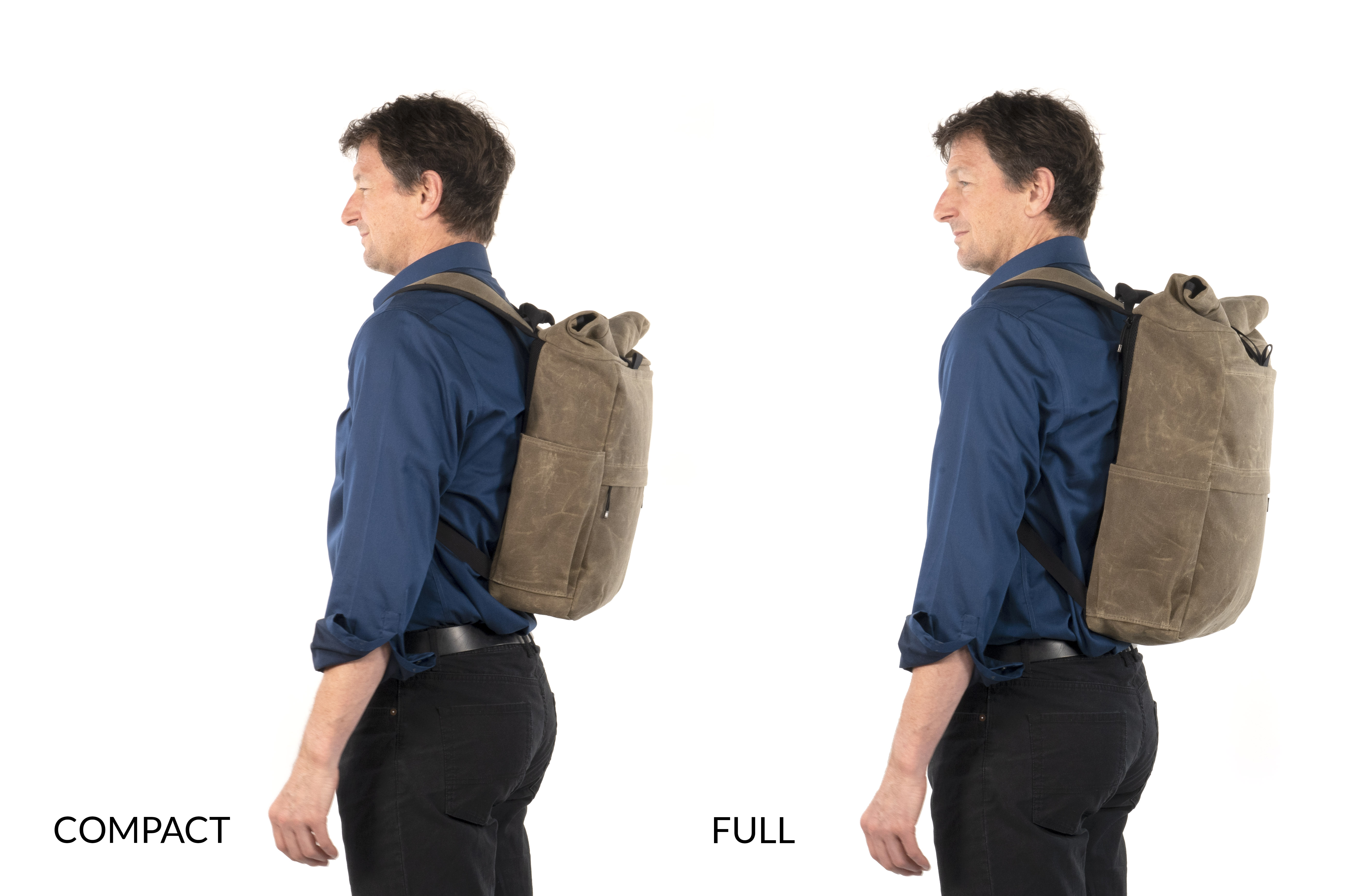 Tech Rolltop Backpack
