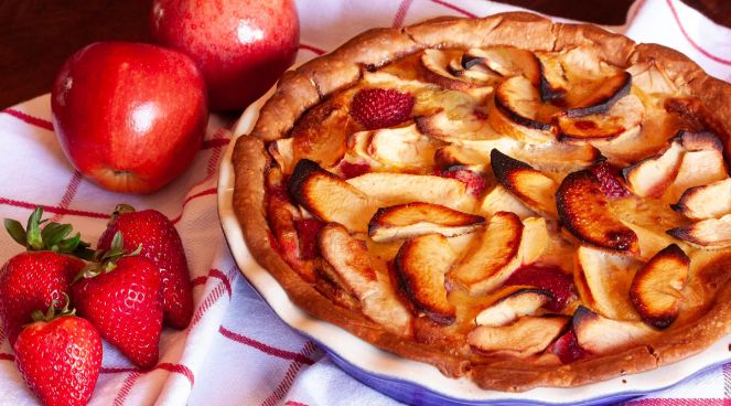 Giangi's Kitchen: Strawberry Apple Pie