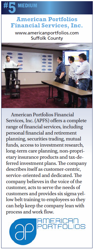 AP’s 100-plus employees work collaboratively to service the business needs of 836 independent investment professionals, and their support staff located in 386 branch offices throughout the U.S.