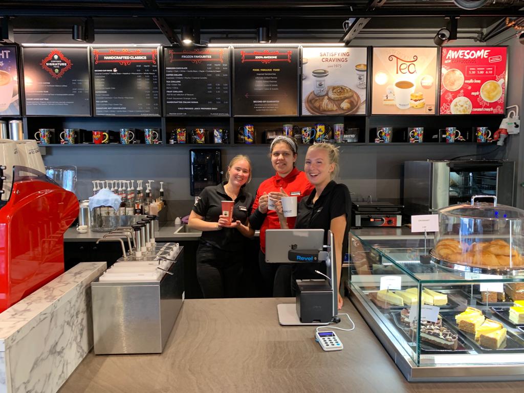 New Second Cup Cafe opens in Helsinki, Finland!