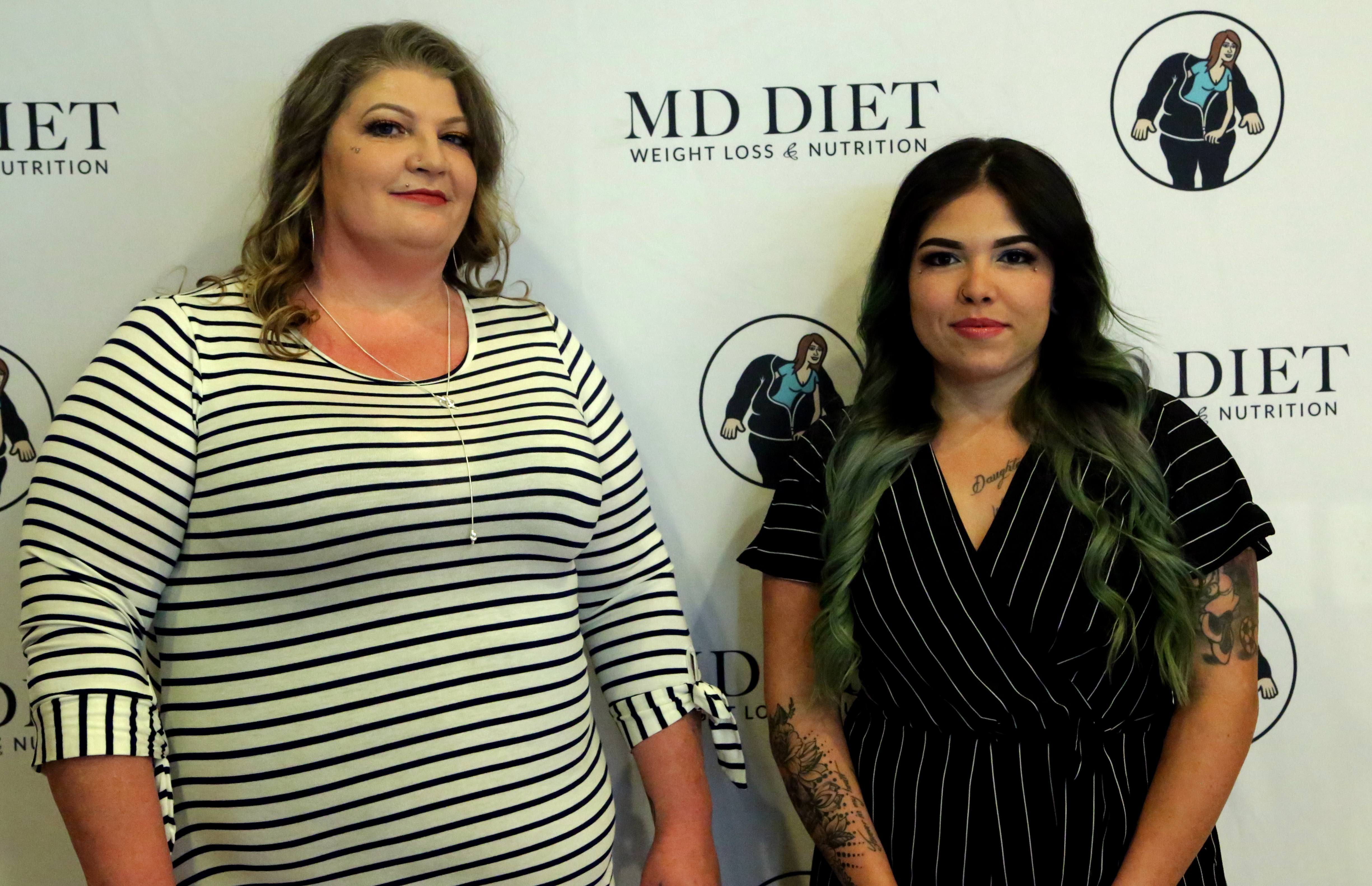 Nancy and Nisa Ledezma, MD Diet winners receive Mommy Makeover