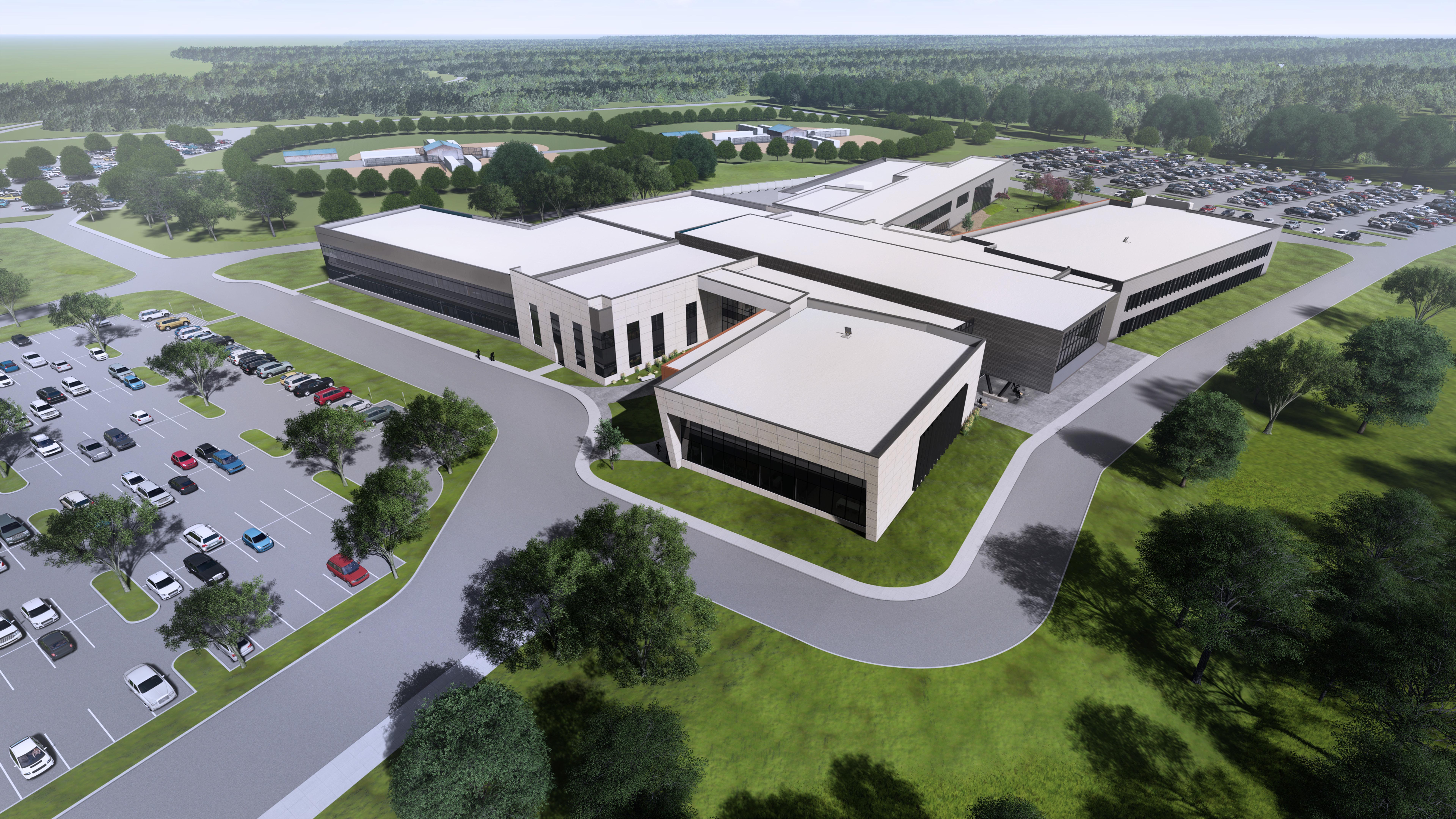 MISD Choice Career High School Aerial Exterior