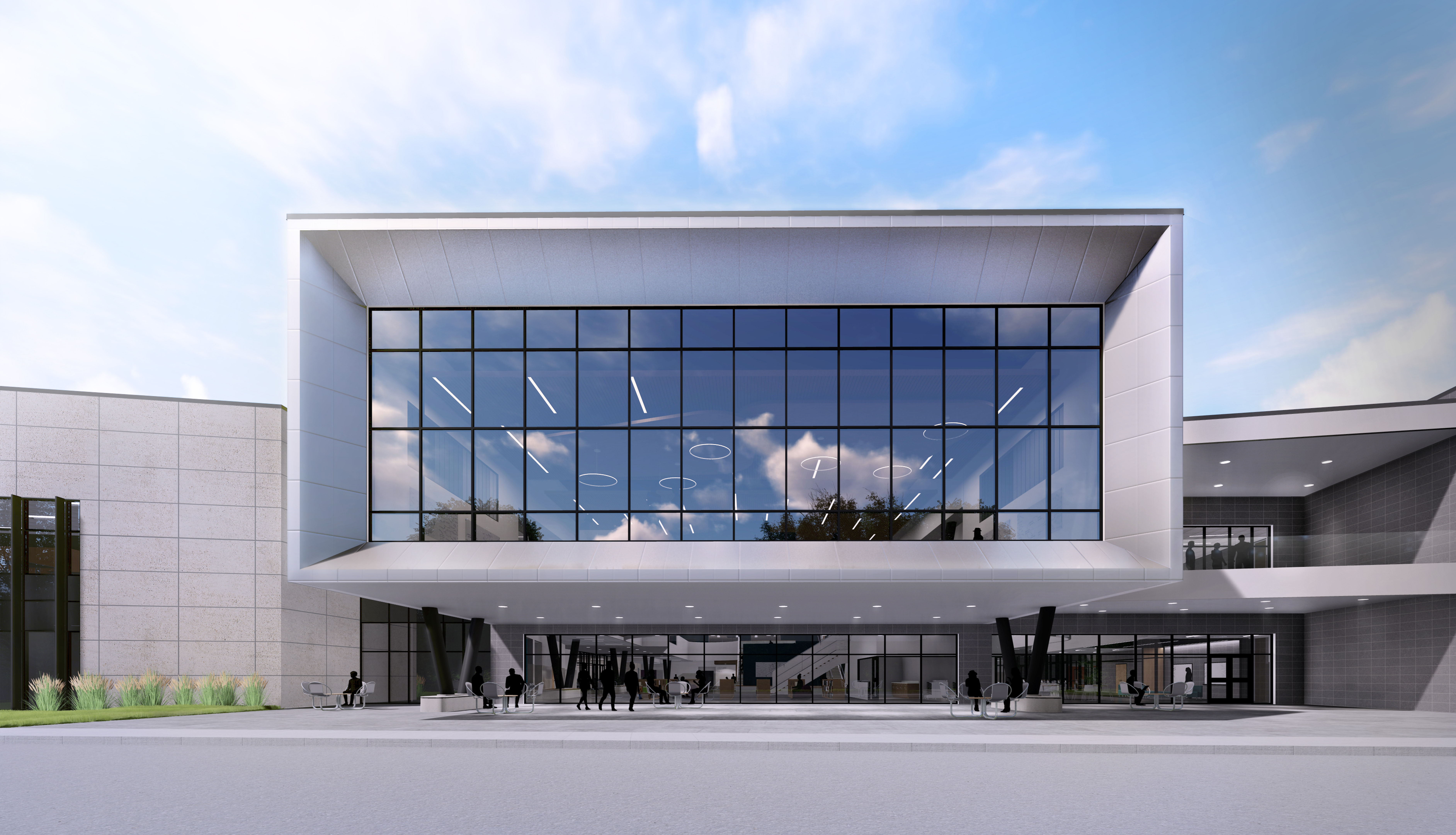 MISD Choice Career High School Aerial Exterior 2