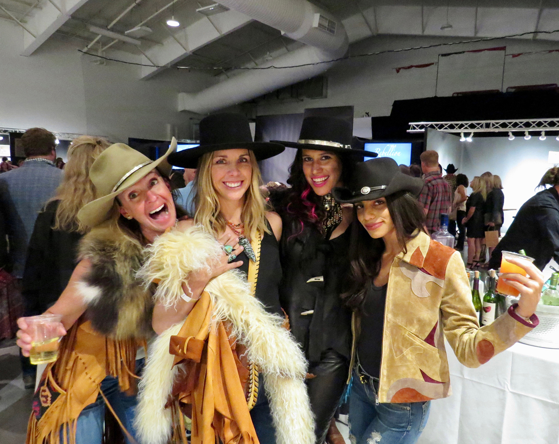 Ladies always have a blast at the Western Design Conference Opening Preview Party, featuring a live runway fashion show, five bars with festive cocktails and top-notch shopping.