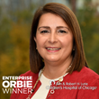 Enterprise ORBIE Winner, Lisa Dykstra of Ann & Robert H. Lurie Children's Hospital of Chicago