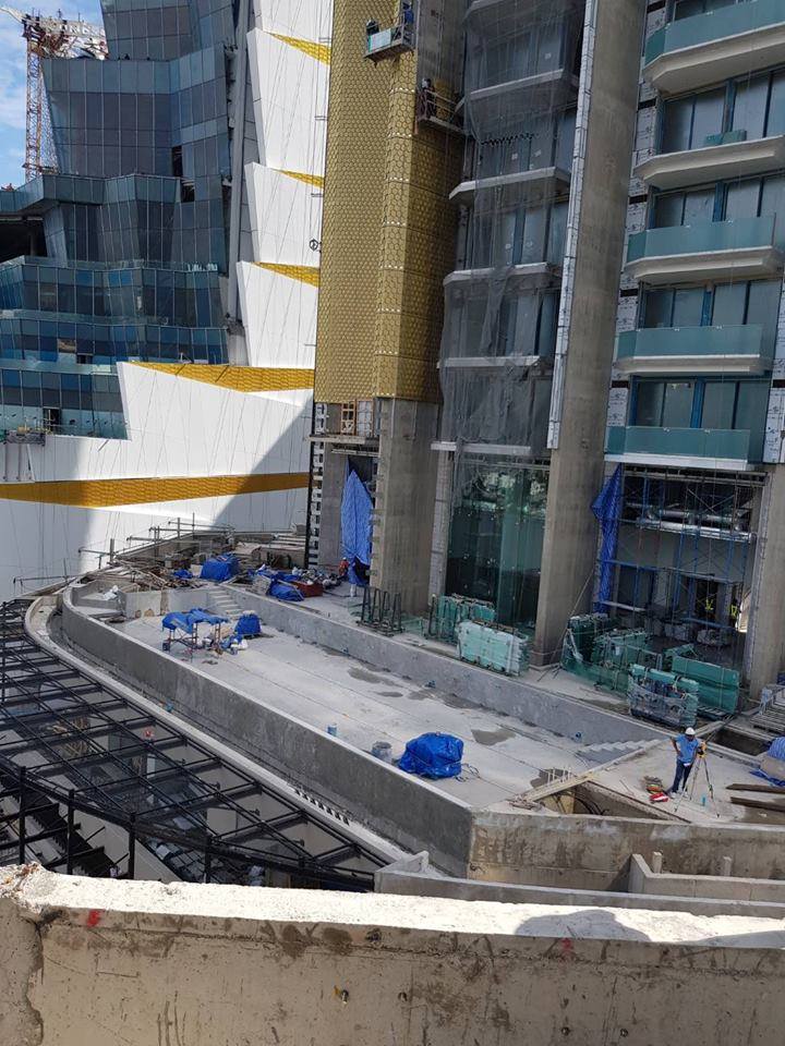 Towers standing tall: ICONSIAM project engineers and the Penetron team developed a waterproofing solution that provides the required degree of durability for both the foundation and roof structures.