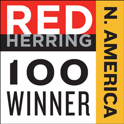 Red Herring North America Top 100 Winner Logo