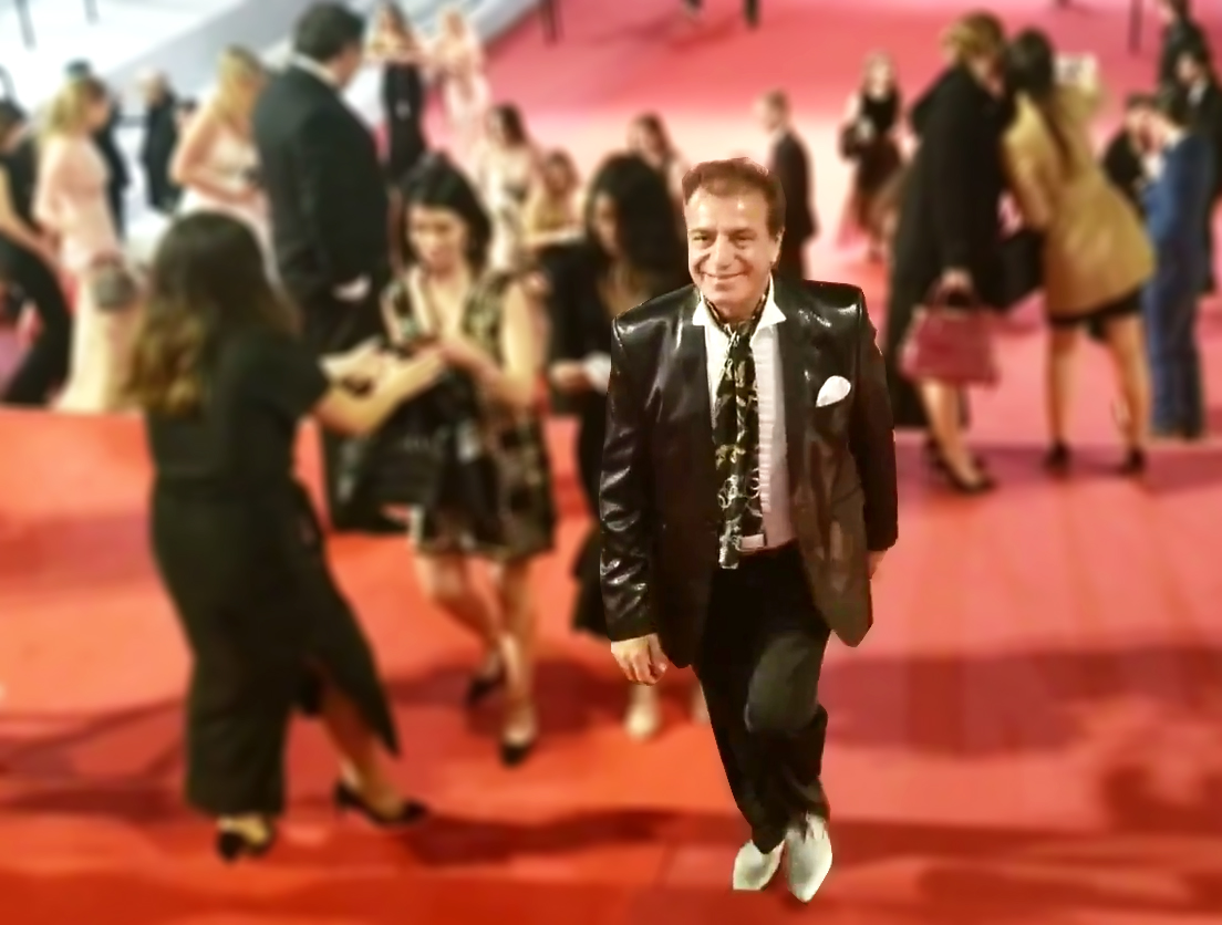 Steven Nia on red Carpet at Cannes Film Festival