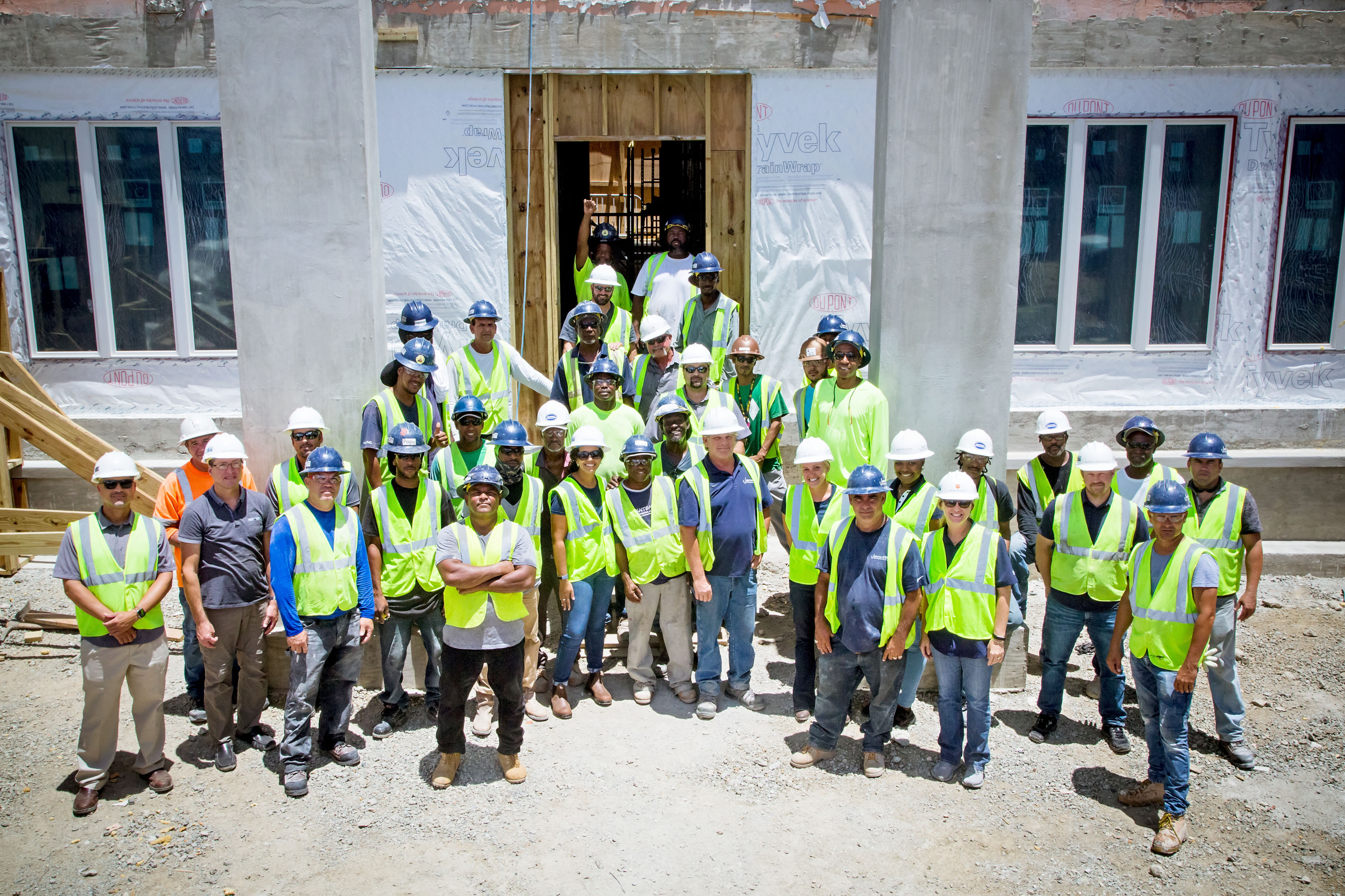 J. Benton Construction team participates in National Safety Stand Down