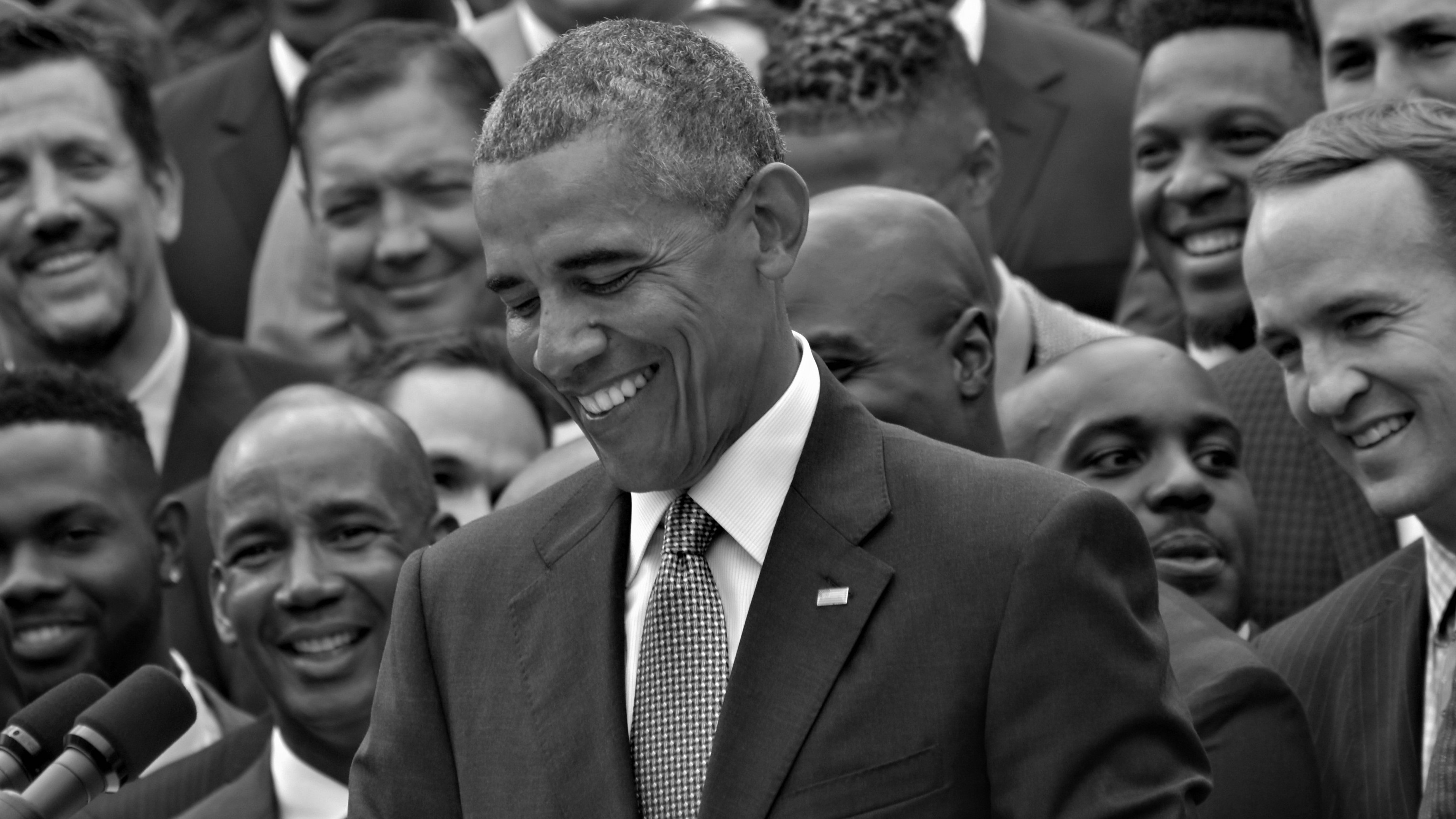 President Barack Obama, photo by Anna Wilding