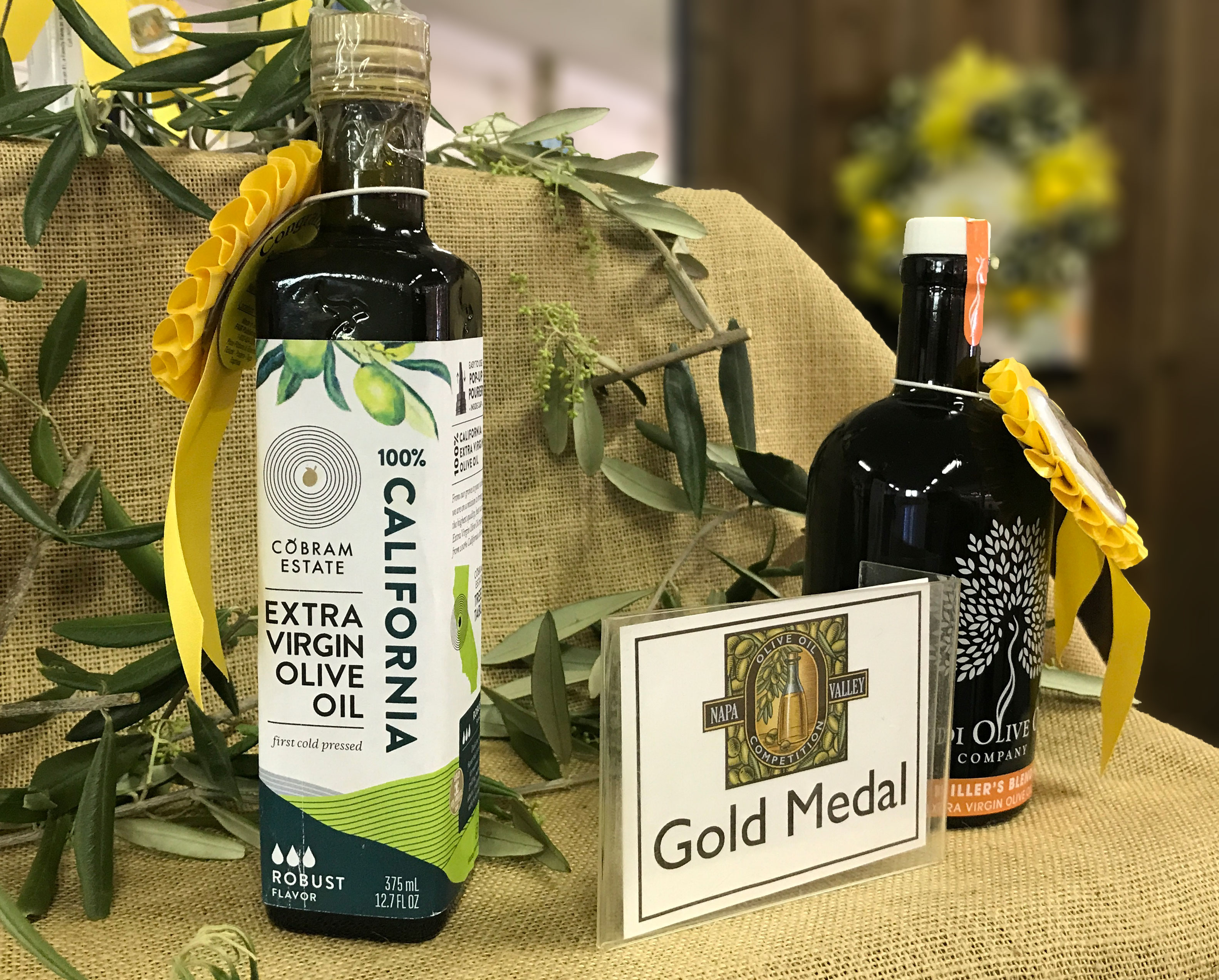 Napa Valley Olive Oil Competition Announces 2019 Winners