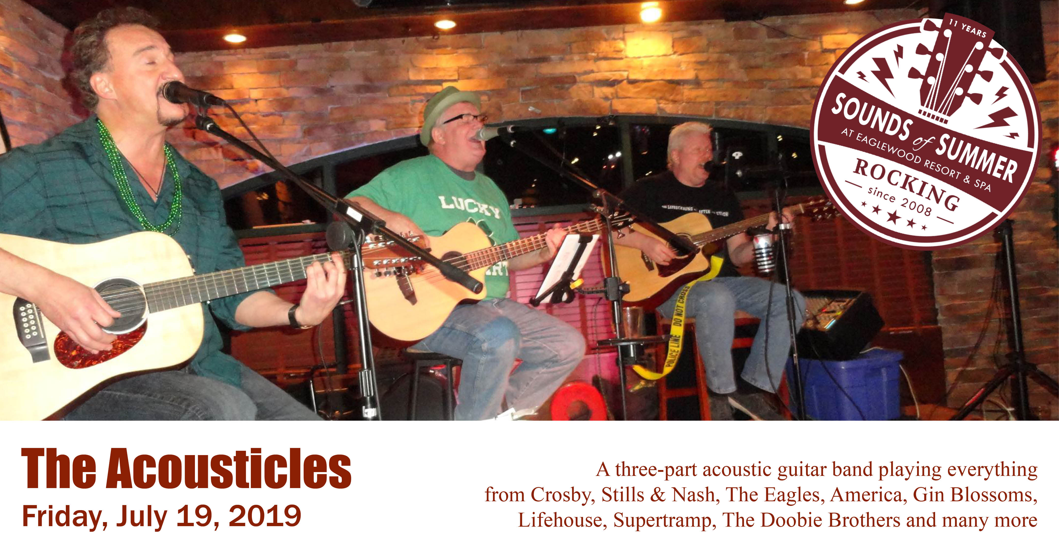 The Acoustiholics_Sounds of Summer at Eaglewood Resort and Spa, July 19, 2019