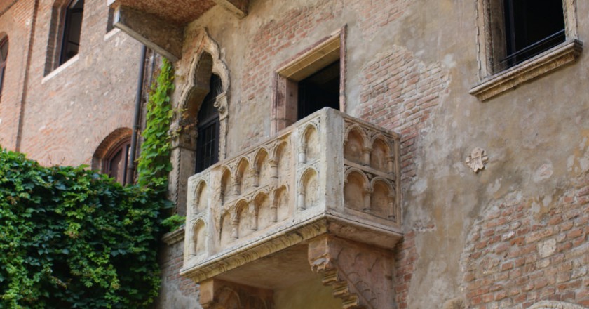 'Juliet's Balcony,' Verona, Italy