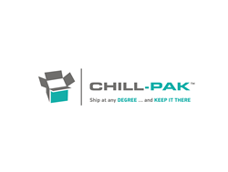 Company Logo Showing Cold-Chain Insulated Shipping Cooler