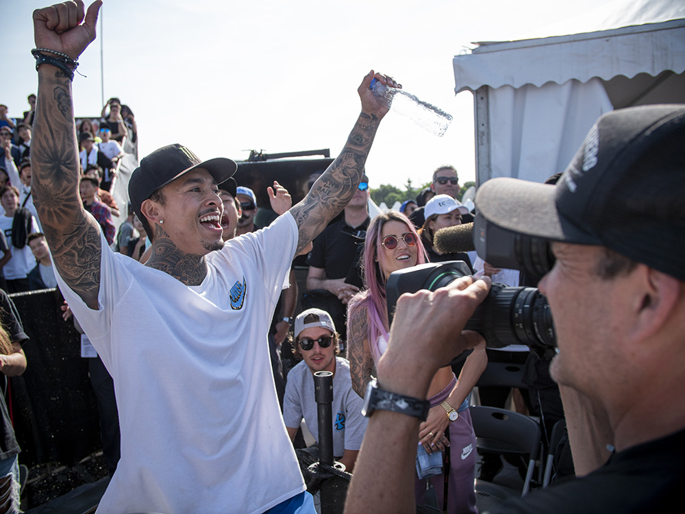 Monster Energy's Nyjah Huston Wins Gold in Skateboard Street at X Games Shanghai 2019