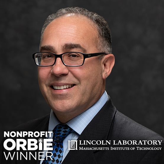 Nonprofit/Public Sector ORBIE Winner, Robert Solis of MIT Lincoln Laboratory