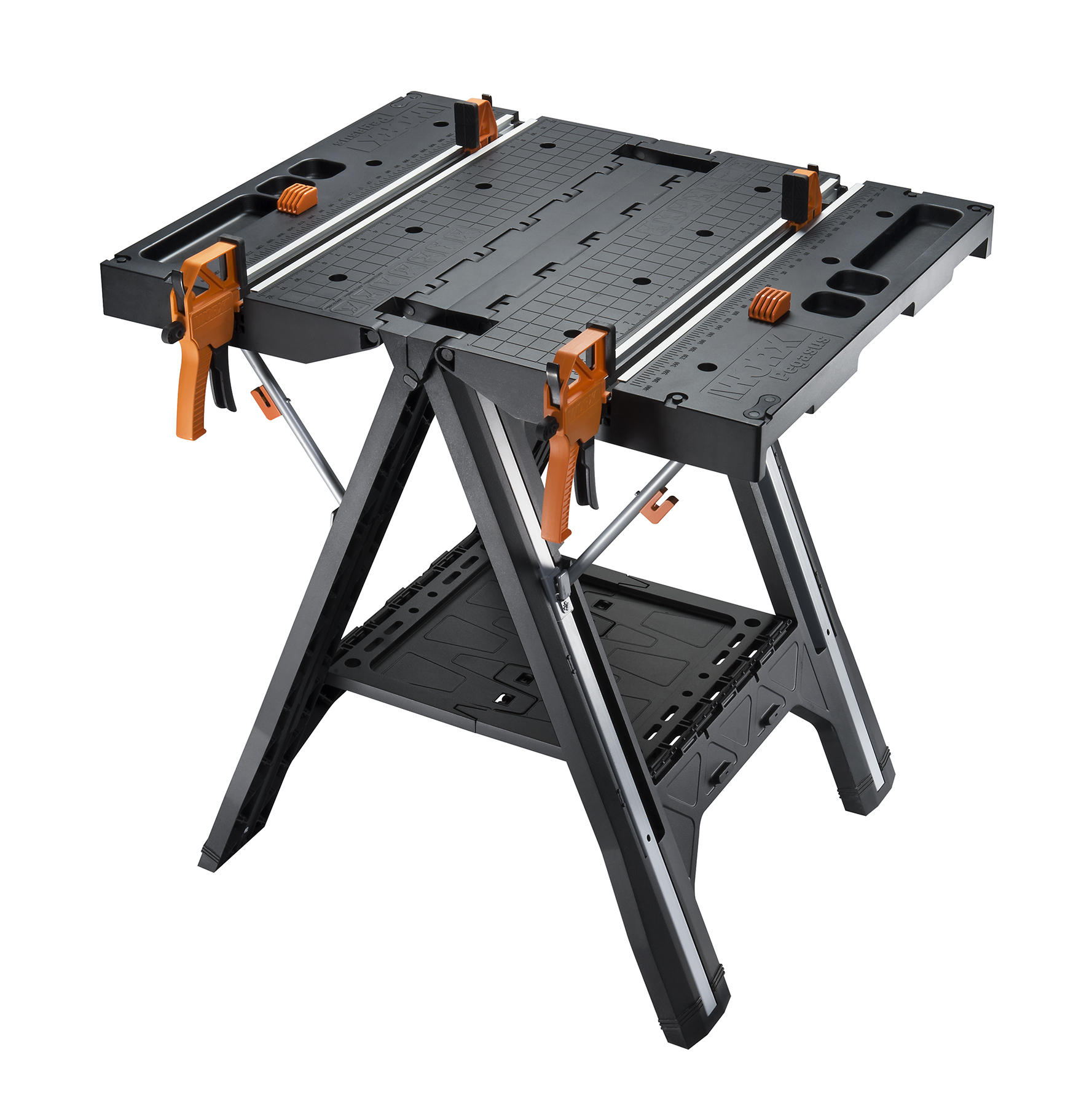 WORX Pegasus Folding Worktable and Sawhorse is the ideal work station.