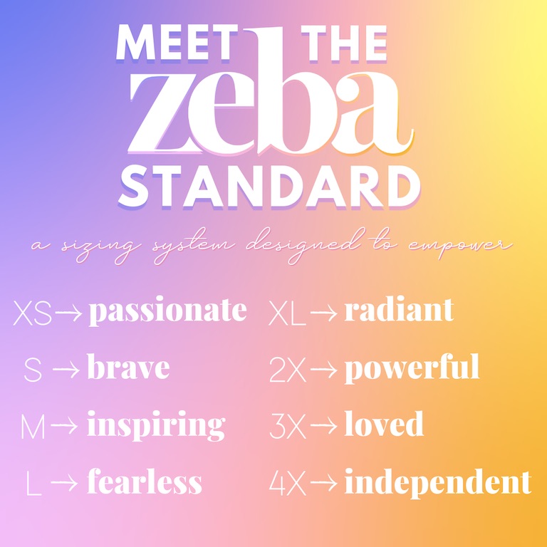ZEBA Size Standard
