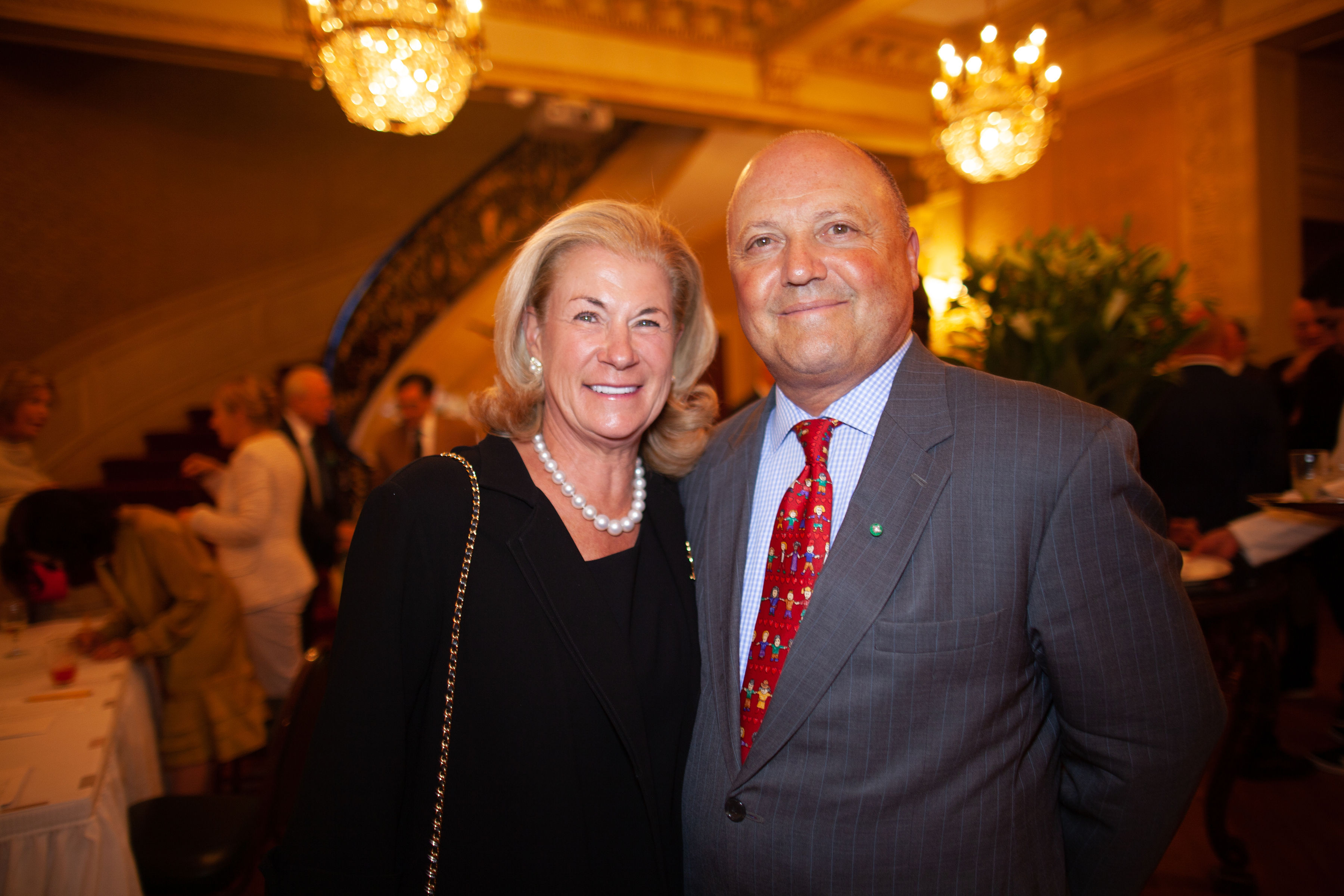 Benefactor and Savoy Foundation Vice President and Treasurer Vincent Pica II and Mrs. Jo Marie Pica.