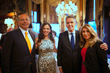 Grand Sponsor and Savoy Foundation Board Member Daniel J. McClory (2nd from right) with Mrs. Florentina McClory and guests Mr. and Mrs. Mario Kranjac (far left)