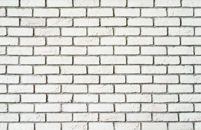 Canvas presents a measured array of saturated white and off-white tones that emphasize the underlying texture and charm of hand-formed bricks.