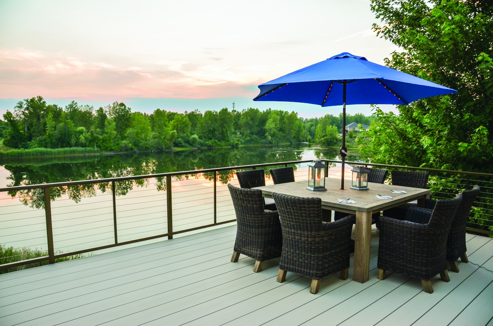 The Fortis Aluminum Decking System from Wahoo Decks