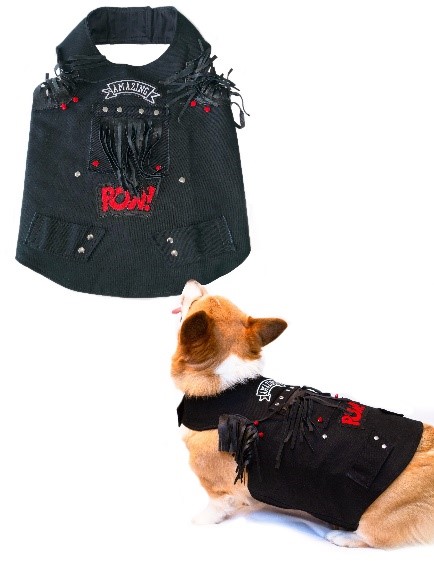 Handmade Denim Dog Vest