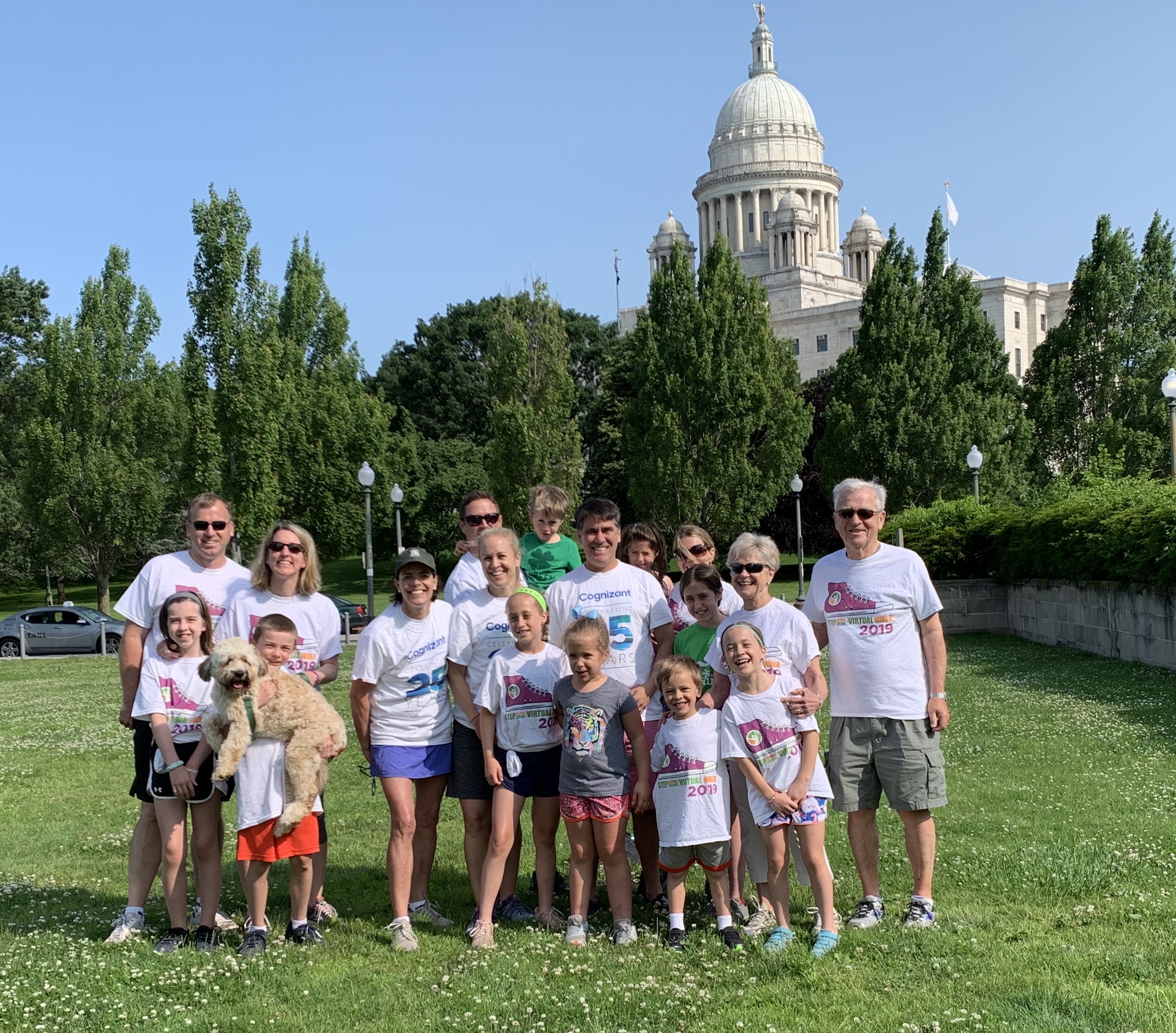 Cognizant For A Cure For Celiac Team Kicking Off Providence Walk on June 22, 2018