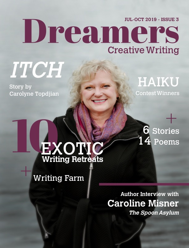 In Issue 3 of the Dreamers Magazine, find over 20 stories and poems, plus book reviews, articles, and more!