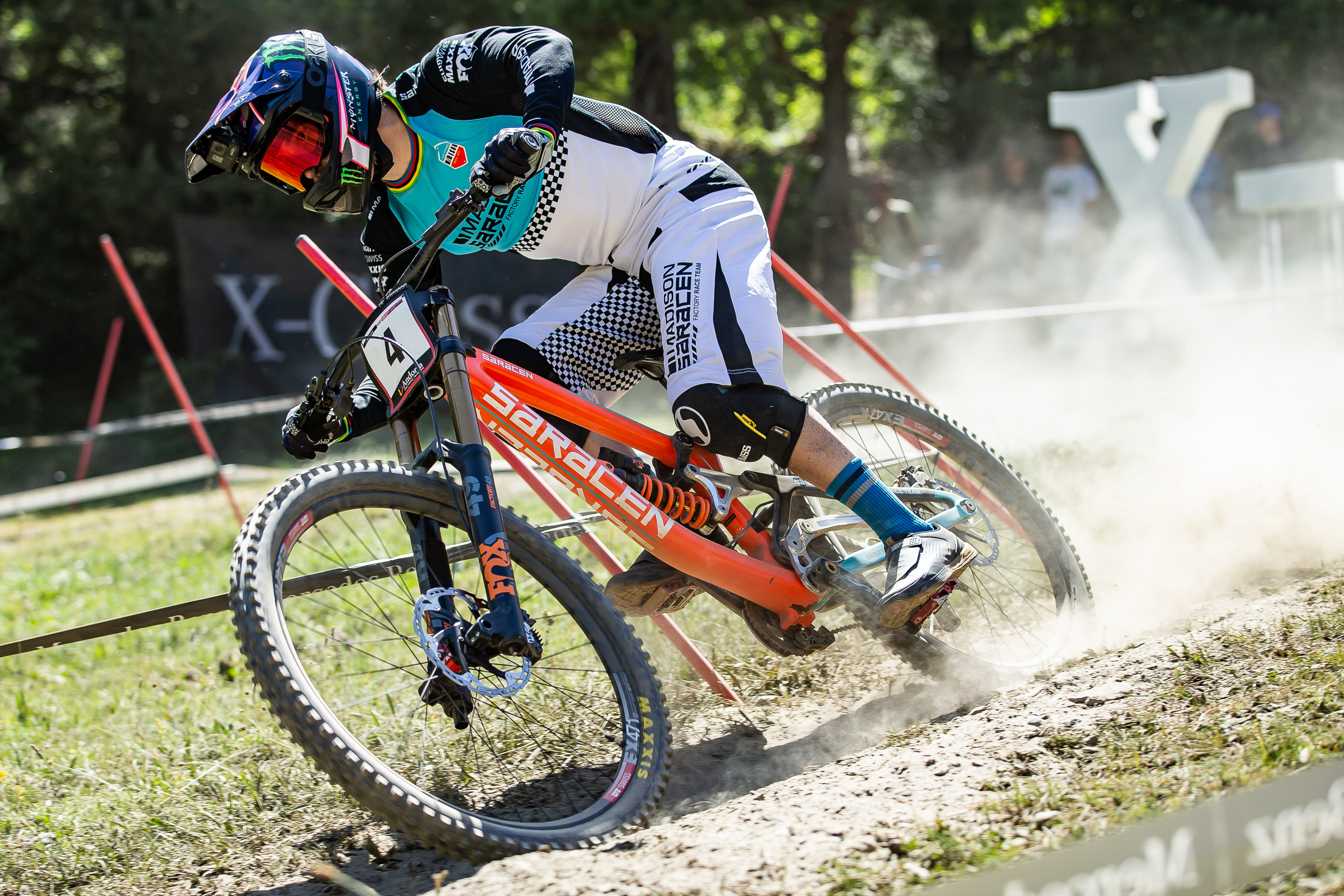 Monster Energy’s Danny Hart Takes Fifth Place at the UCI Mountain Bike World Cup Downhill  in Vallnord, Andorra