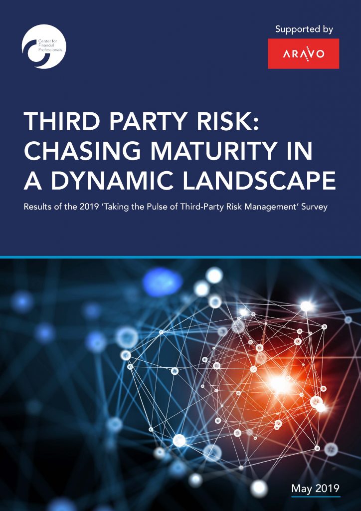 Aravo Global Benchmarking Survey – Third Party Risk: Chasing Maturity in a Dynamic Landscape.