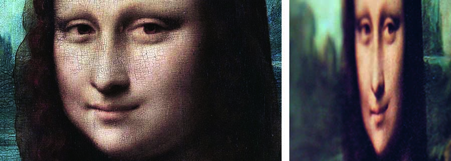 Leonardo da Vinci's secret view of Mona Lisa's smile