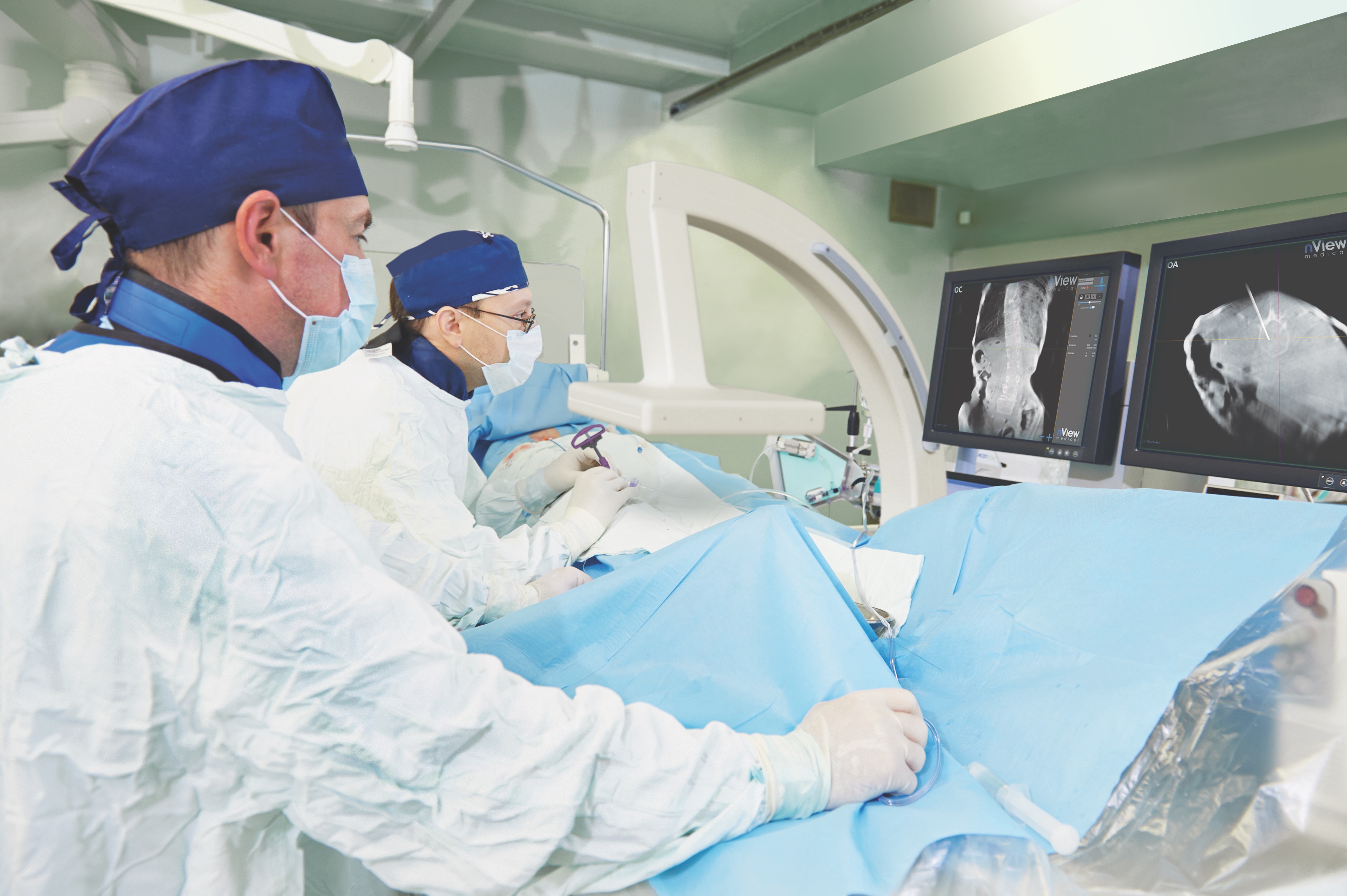 nView s1 can be used intra-operatively to visualize the surgery