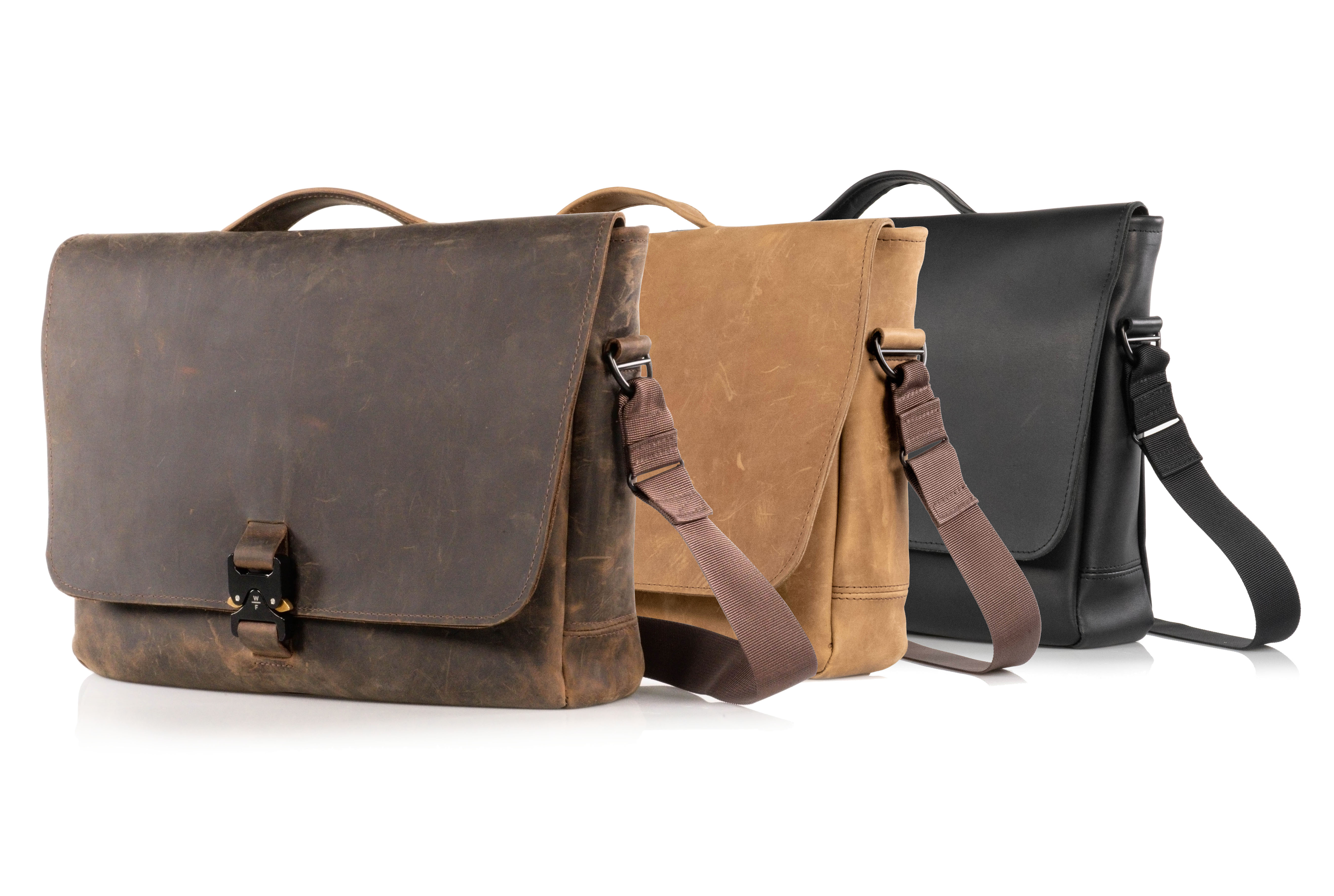 WaterField Handcrafted Executive Leather Messenger—a Classic Work Bag ...