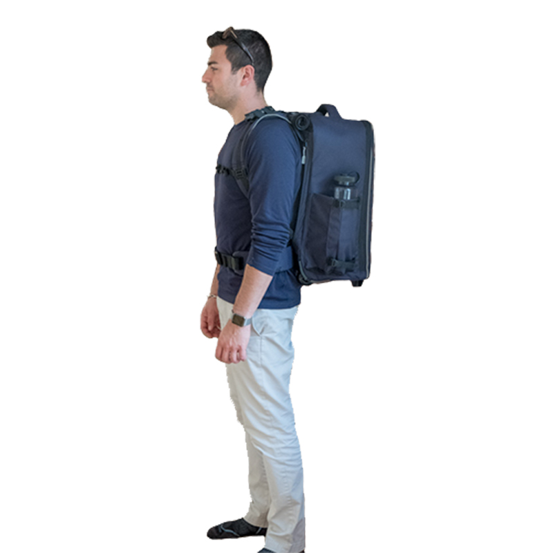 VLES GO-bag converted to a backpack