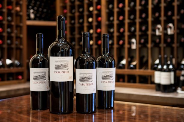 Casa Piena wines are made from single vineyard designate Cabernet Sauvignon grapes grown on the floor of the Napa Valley.