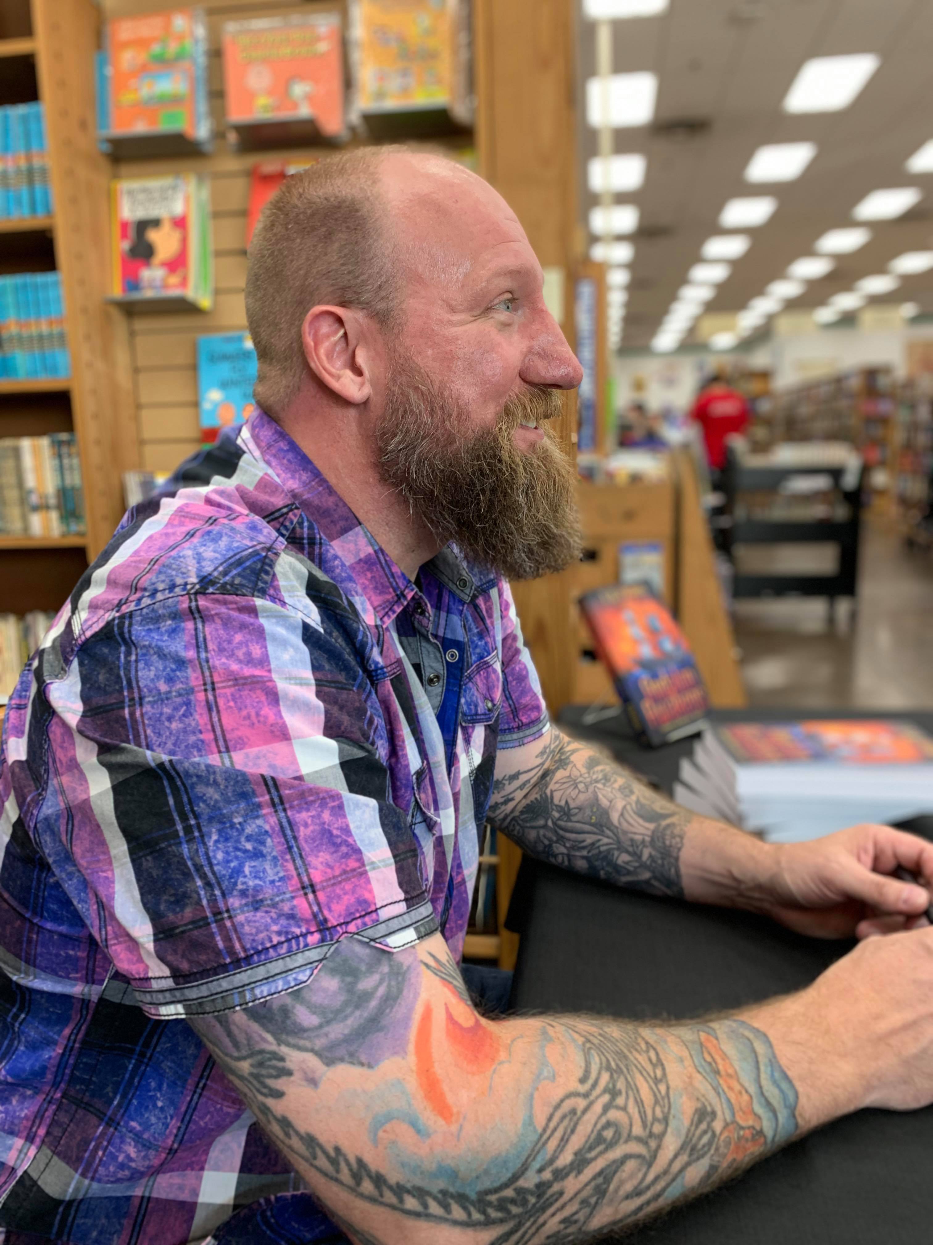 T. B. Phillips Meets Readers at his Premier Signing Event