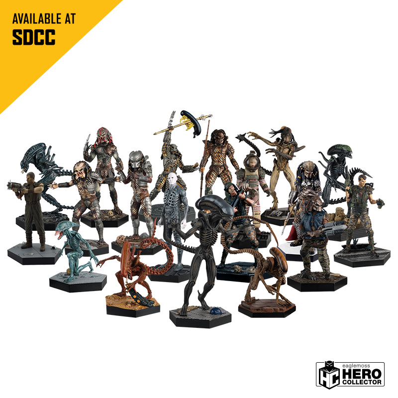 The Alien and Predator Official Figurine Collection – from Eaglemoss Hero Collector