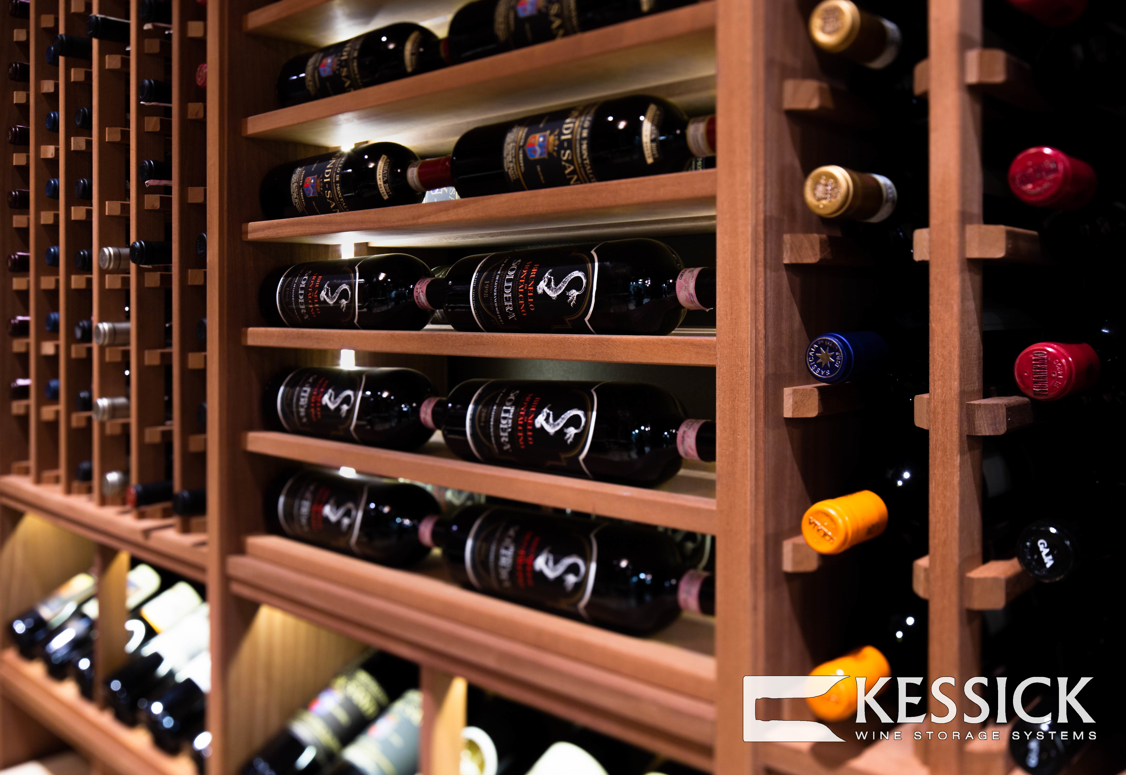 Kessick Estate Series Wine Cabinetry