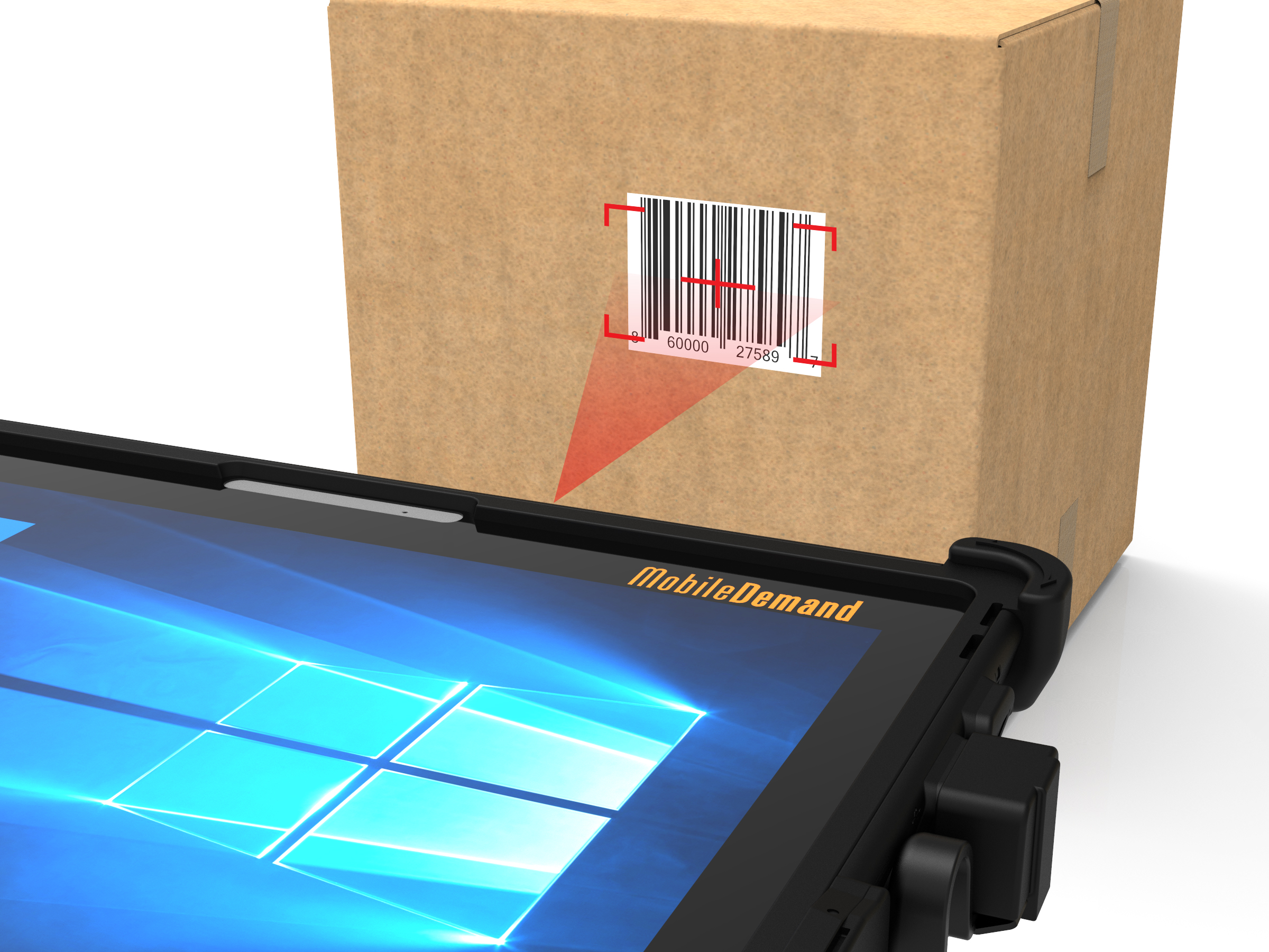Microsoft Surface Pro and Surface Go Rugged Case with Barcode Scanning