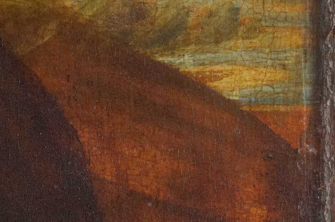 Close Up of Second Bridge On Righthand Side of Background in Mona Lisa