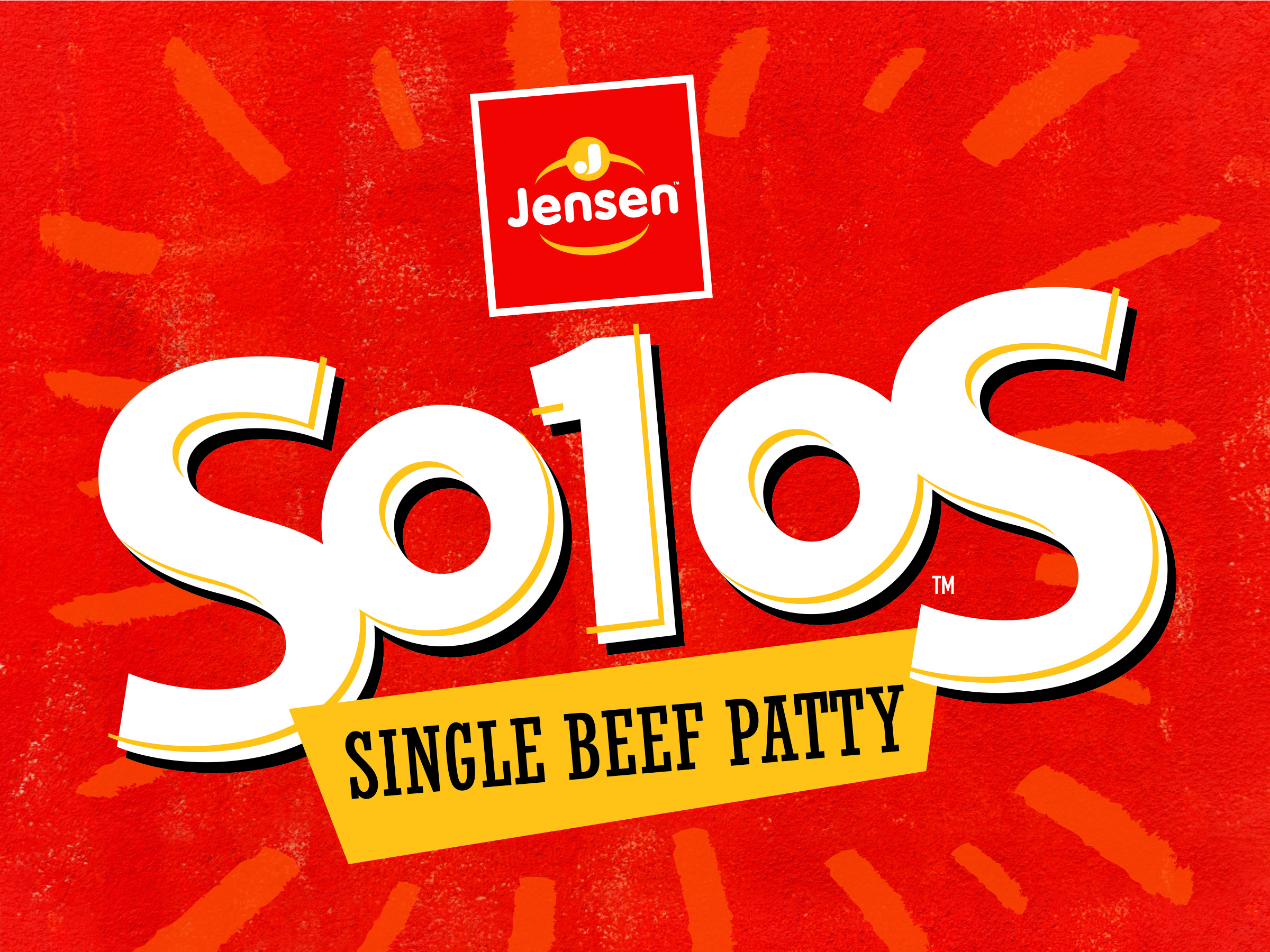 New Jensen Solos Single Beef Patty Brand!