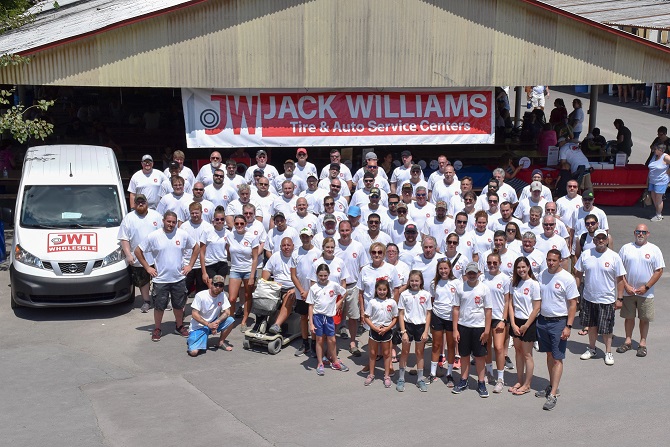 Jack Williams Tire Kicks Off 90th Anniversary Celebration with Employees
