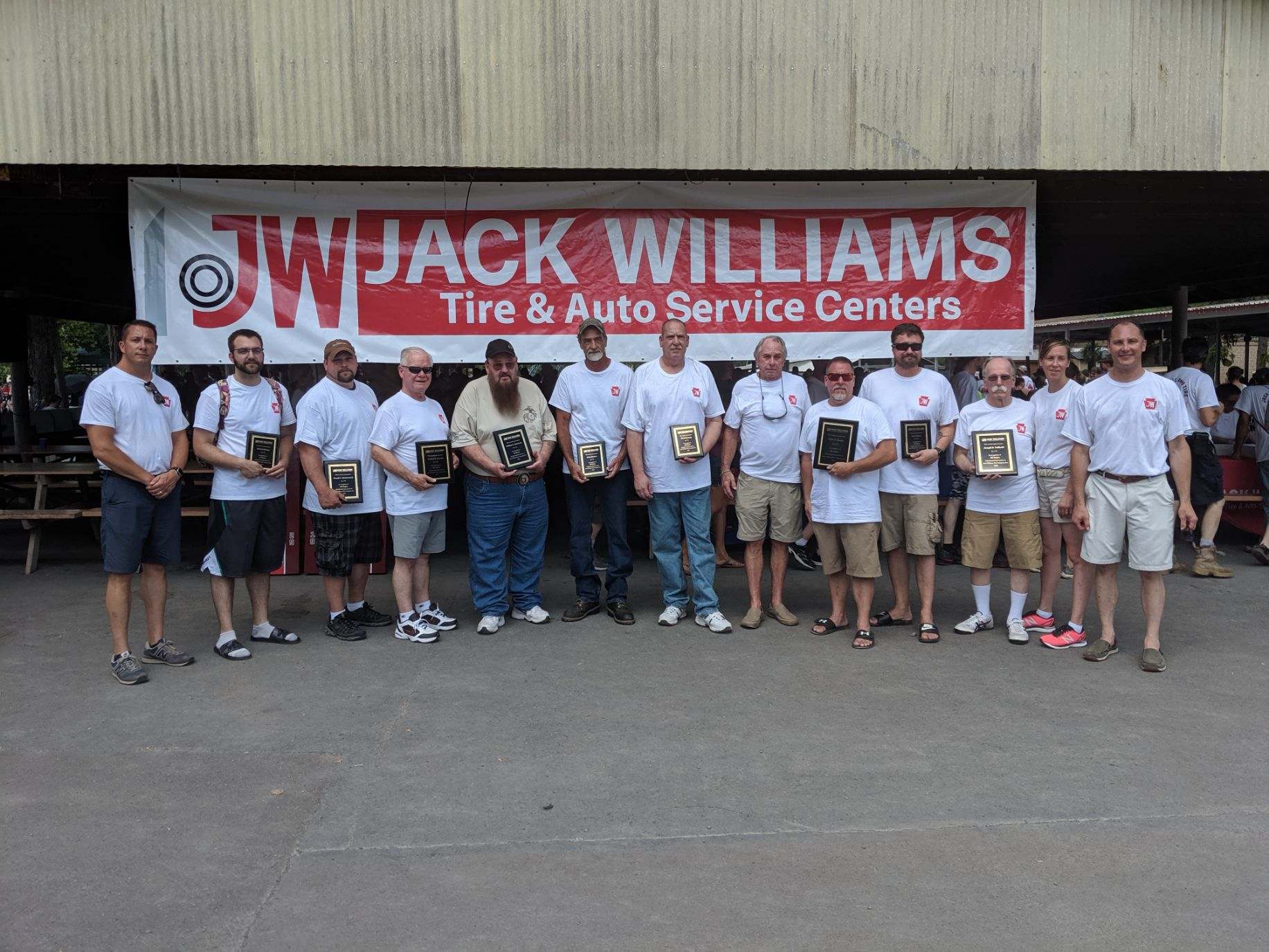 Jack Williams Tire Employees Recognized with Years of Service Awards
